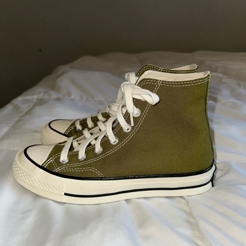 Chuck 70 high utility green size 6.5 women’s 4.5 men’s